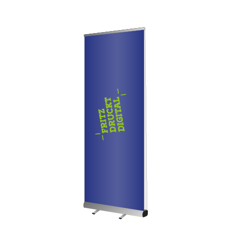 Roll-Up Double | B 85 cm x H 200 cm | beidseitig bedruckt