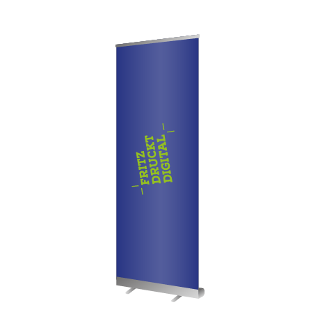 Roll-Up Budget | B 100 cm x H 200 cm | einseitig bedruckt